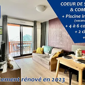 Appartement Familial Avec Parking Centre Valberg, Péone